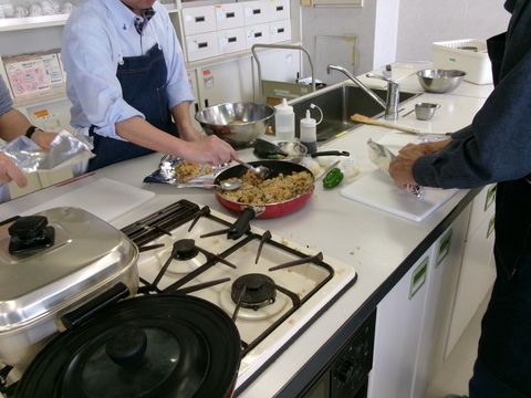 男の料理教室 5